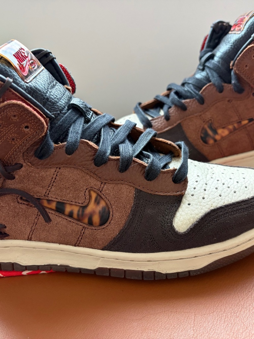 Nike Dunk High x Bodega Brown Size 8 Rare Collab